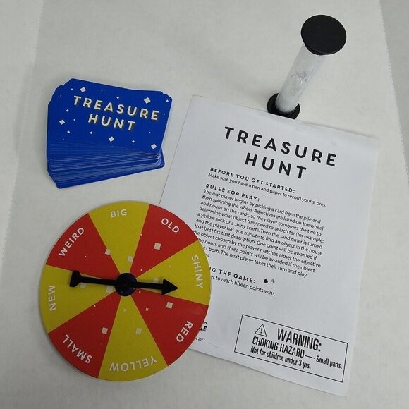 TREASURE‎ HUNT The Wacky Scavenger Party Game Homeschool Language Arts English - Picture 3 of 4
